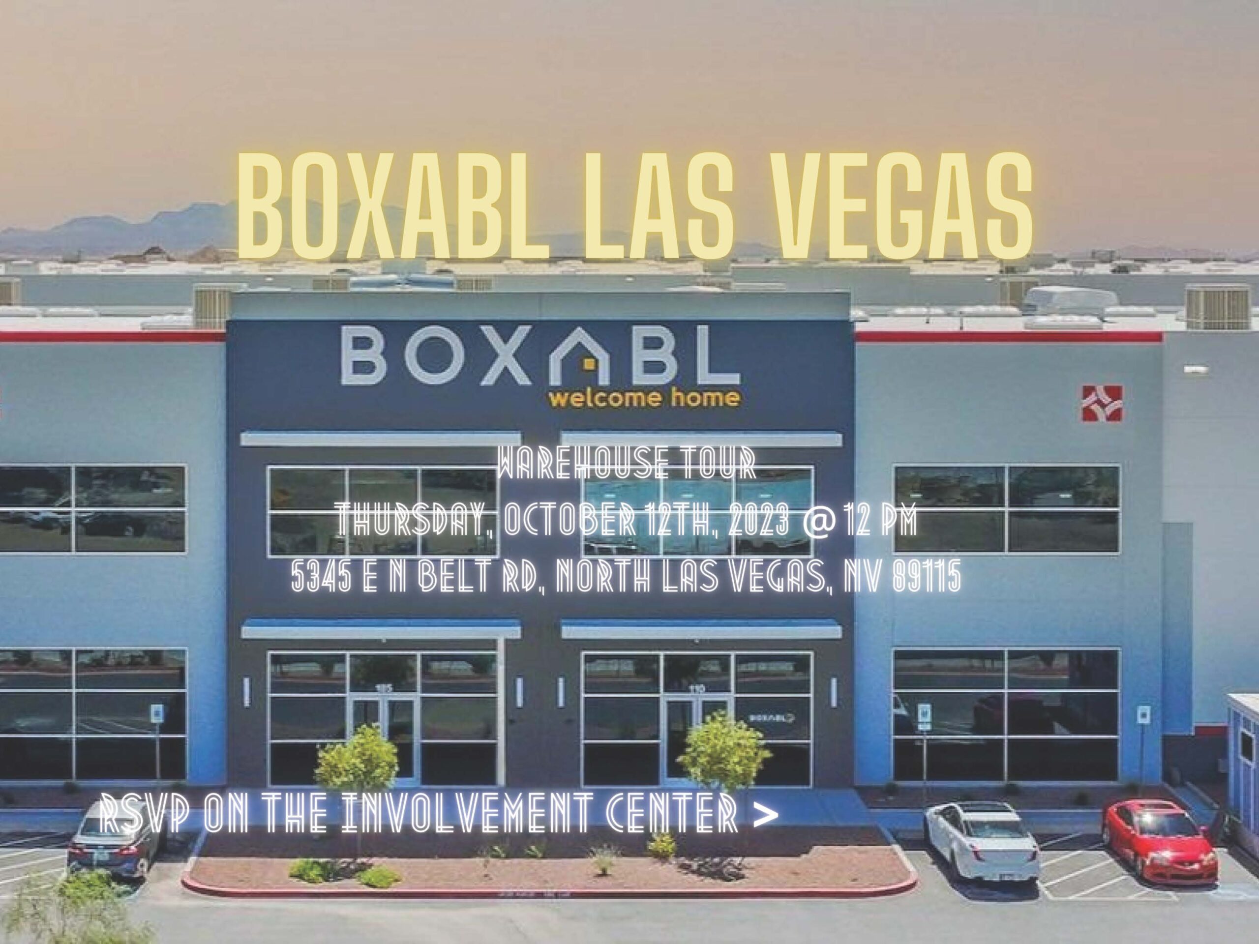 BOXABL Las Vegas Warehouse Tour UNLV