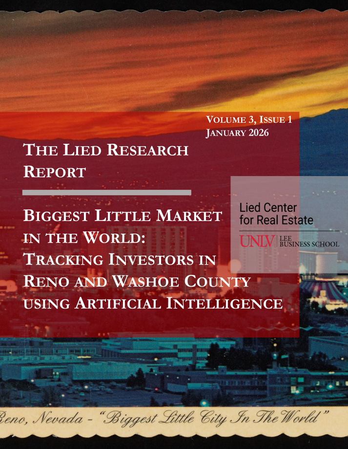The Lied Research Report - Volume 3 Issue 1